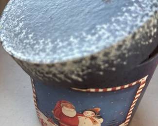 Vintage Christmas Tin