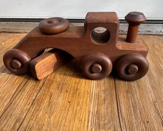 Vintage Wooden Toy Truck