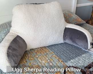 Ugg Sherpa Reading Pillow