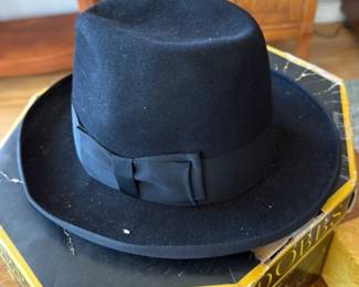 Vintage "New York" Fedora Hat