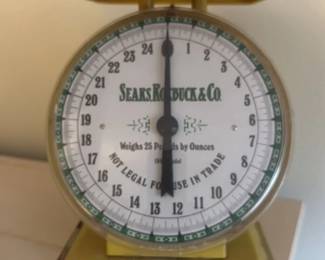 Sears Roebuck & Co. Kitchen Scale