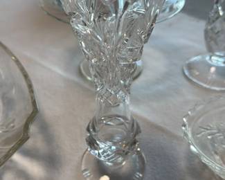 Crystal Footed Compote Dish