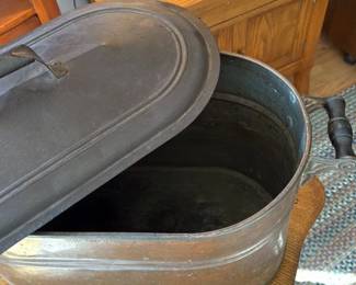 Antique Copper "Kreamer" Ice Box/Cooler