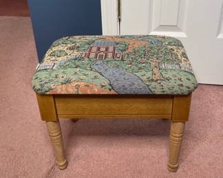 Vtg. foot stool