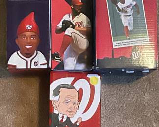 Washington Nationals bobble heads 