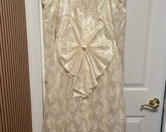 Vtg Scott McClintock 90’s lace wedding dress 