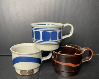 Iron Mountain stoneware mugs