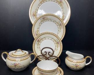 Noritake Carltonia China set vtg