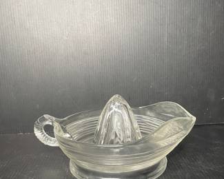 Vintage glass juicer