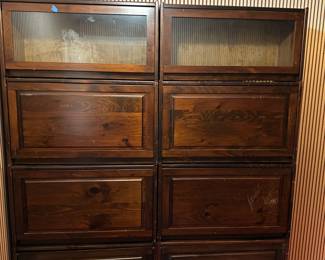 Barrister book cases (2)