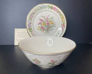 Lenox “The Constitution” Bowl & plate