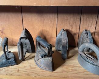 Antique sad irons