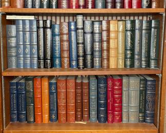 Large collection of vintage “Library of the Presidents" by Easton Press