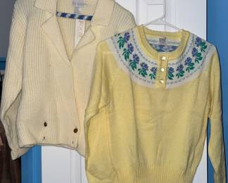 Vintage sweaters
