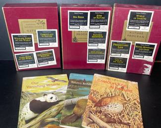 National Audubon Society Nature Program Book collection vtg