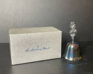 The Danbury Mint Silverplate bell
