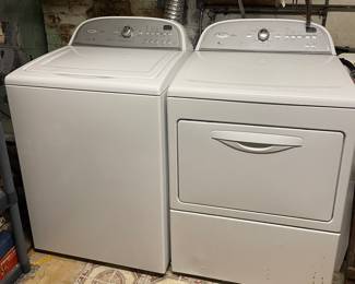 Whirlpool Cabrio washer & dryer 