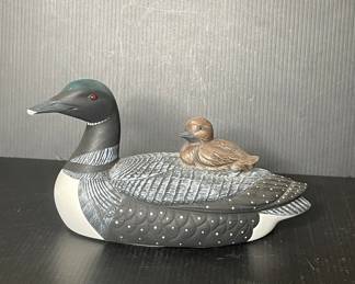 Decorative duck decoy vtg