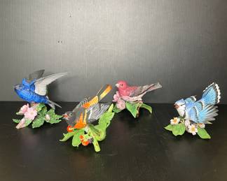 Lenox porcelain bird figurine collection