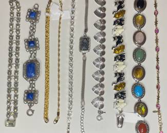 Vintage to modern bracelets 