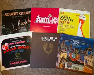 Vintage Broadway vinyl collection 
