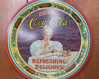 Coca Cola metal tray