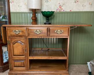 Vtg. bar/buffet stand