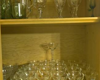 vintage glassware