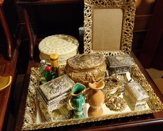 vintage trinket boxes