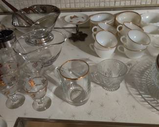 vintage glassware