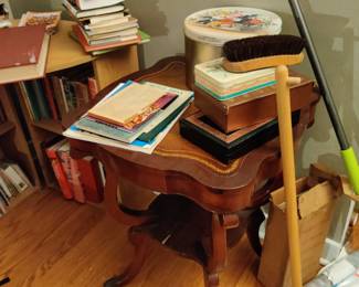 vintage parlor table