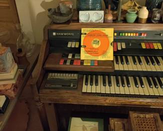 vintage electric organ \