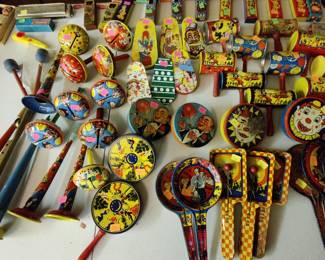 antique noise makers