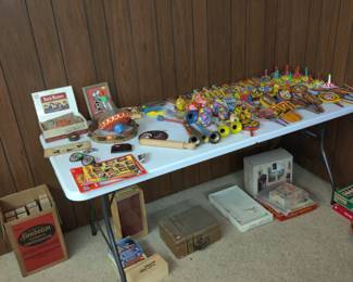 antique noisemakers