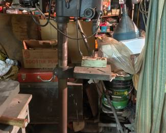 antique drill press