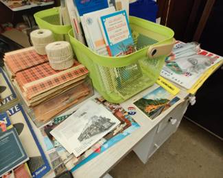 maps and other various papers