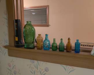 vintage bottles