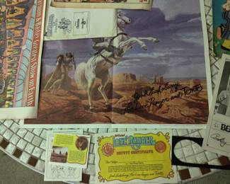 vintage lone ranger poster