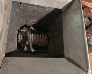 antique primitive grinder