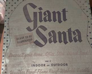 Santa face box