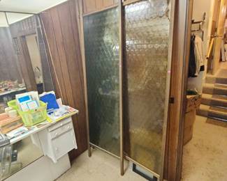 MCM room dividers [one single and one double]