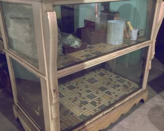 antique display case