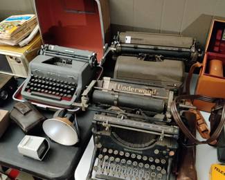 vintage typewriters