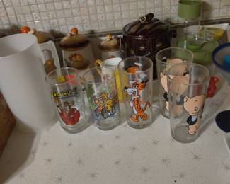 vintage glassware