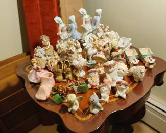 Dresden ceramic figurines