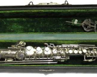 C.C. Conn Ltd. Elkhart, IND. Straight Soprano Saxophone