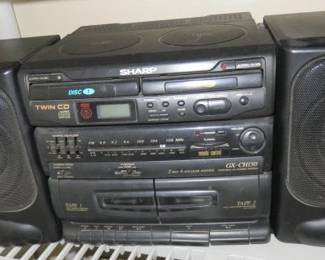 Sharp GX-CH170 Portable Stereo System