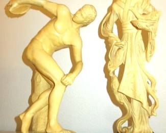 Vintage Resin Sculptures