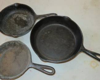 Vollrath Ware Cast Iron Pans