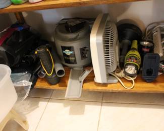 Flashlights, extension cords